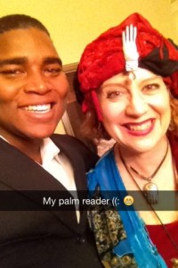 Laura E. West, Fortune teller & Murder Mystery Company, Actor Darian Embry